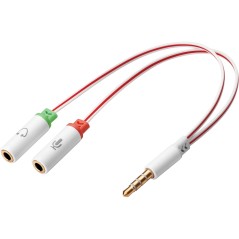 Sandberg Headset Converter for Apple (508-59) - Seamless Audio Compatibility & Superior Sound Quality